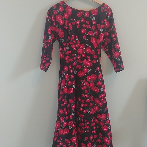 Acevog Floral Adjustable Strap Dress - Picture 1 of 9